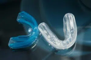 pair of nightguards for upper and lower teeth
