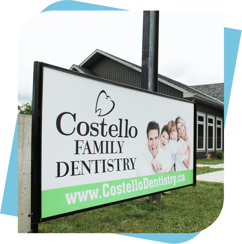 Costello Family Dentistry Sign